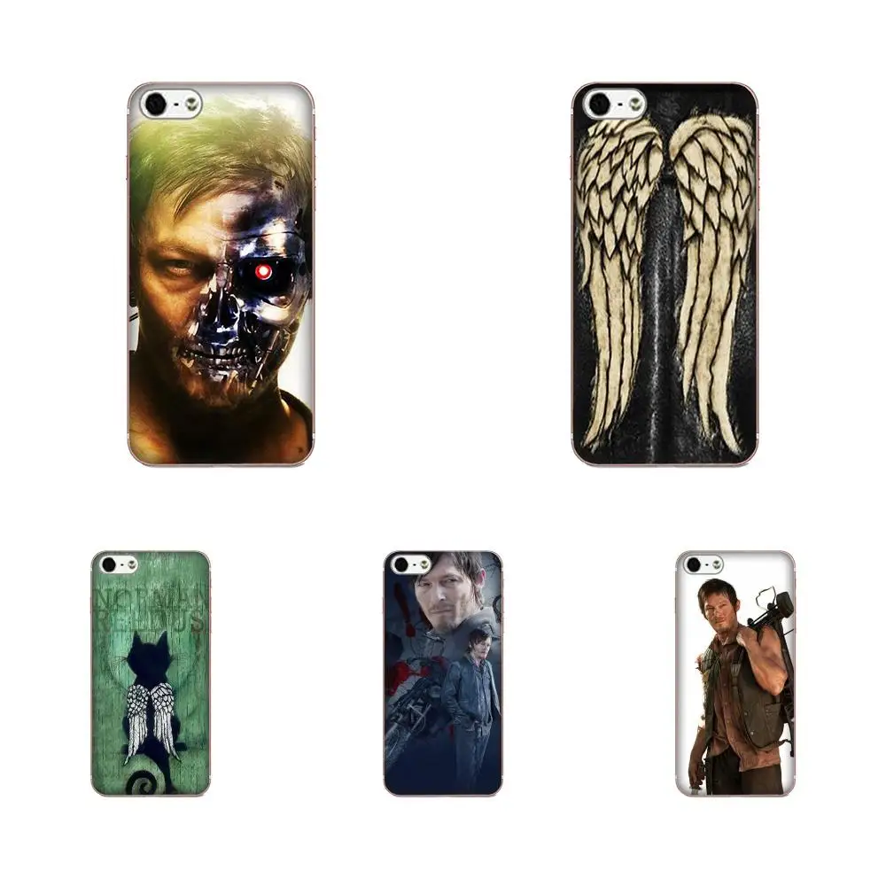 

Cute Phone Case For Samsung Galaxy Note 5 8 9 S3 S4 S5 S6 S7 S8 S9 S10 mini Edge Plus Lite Daryl Dixon Wings The Walking Dead