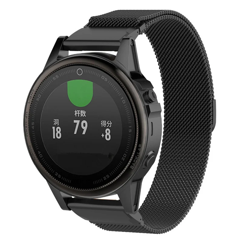 Новые 26 мм металлический ремешок для часов Garmin Fenix5 5XPlus Fenix3 Смарт часы из