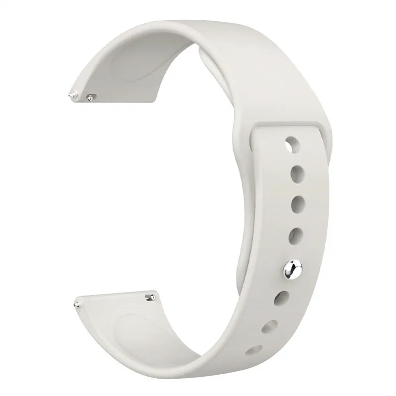 Мягкий спортивный силиконовый ремешок для Xiaomi Amazfit Bip Younth Band 20 мм ширина быстродействующий контакт ремешок для Amazfit Bip Smart Watch