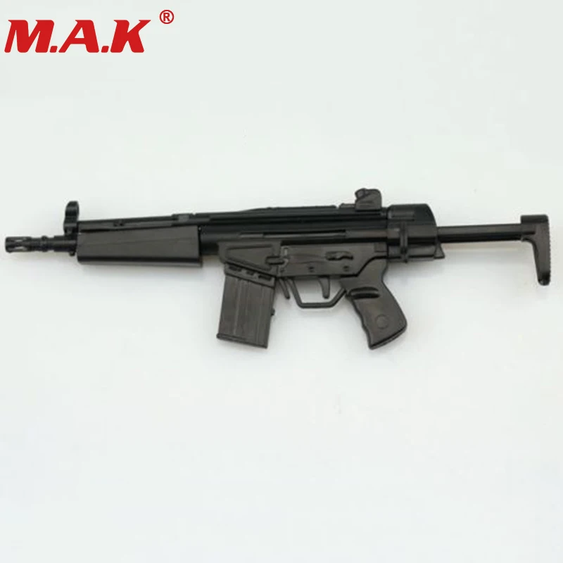 

1/6 Scale 4D Assembled Weapon Model Carbine Gun HK53 Model Toy For 12 inches Soldier Figure Accessories Collection