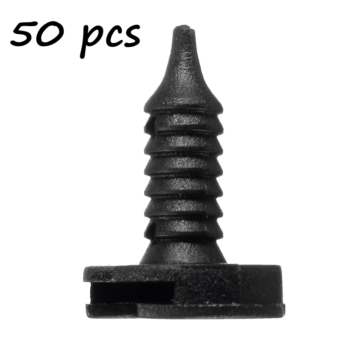 50pcs MWC9134 Door Panel Trim Clips For Land Rover Discovery Freelander Range P38 1995- 2002 Black Plastic Car Accessories