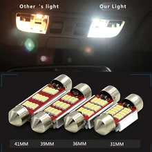 

10Pcs 12V Car LED Festoon Light Dome Lamp Reading Bulb