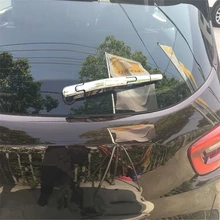 Автомобильные аксессуары, Стайлинг для Renault Kadjar, задняя крышка стеклоочистителя Abs, хромированная накладка на заднее стекло, стеклоочиститель, накладка