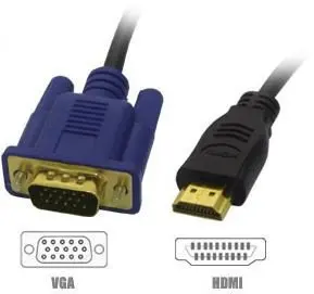 1,8 м HDMI штекер в SVGA VGA M Конвертер A/V кабель Свинец 100 шт./партия