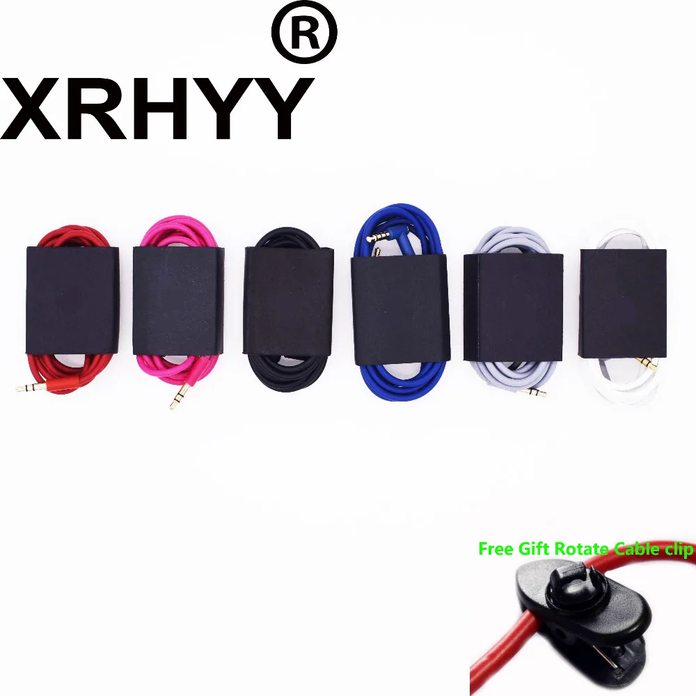 Xrhyy Di Ricambio Audio Cavo Del Cavo Del Legare Con In-Linea Del Microfono Per Beats Solo/Hd/Studio/Pro /Detox/Wireless/Mixr Cuffie