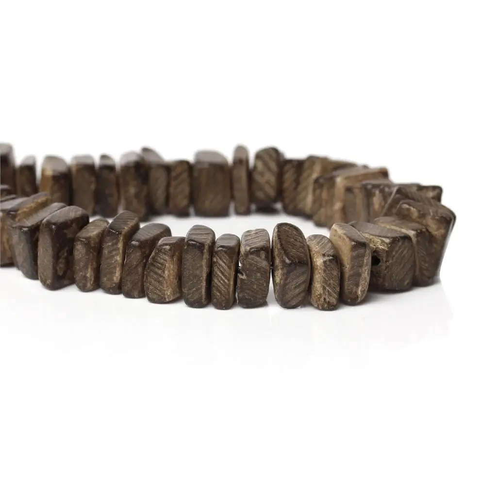 DoreenBeads кокосовые бусины из ракушки неправильной формы кофе около 10x8 мм отверстие: