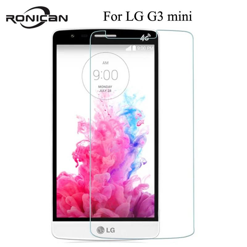 Для LG G3 mini G3mini G3S Beat D722 D725 D728 D724 Взрывозащищенная защитная пленка из закаленного стекла 0,26 мм 2.5D