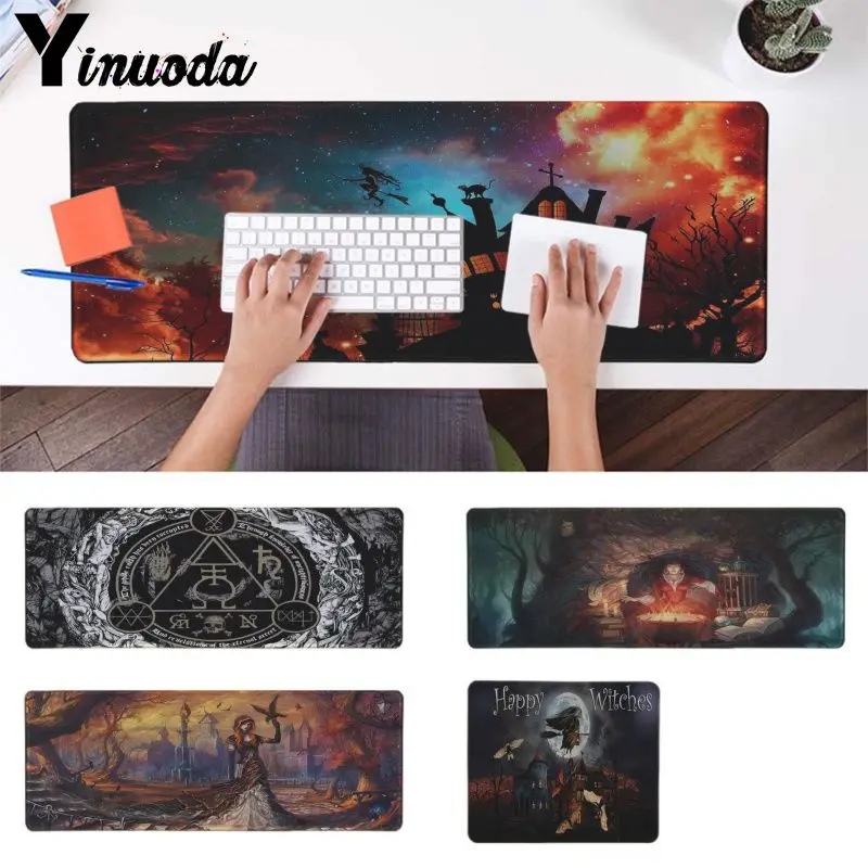 

Yinuoda New Printed witchcraft oct Office Mice Gamer Soft Mouse Pad Notebook Non-Slip professional Rectangle Gaming Mouse Pad