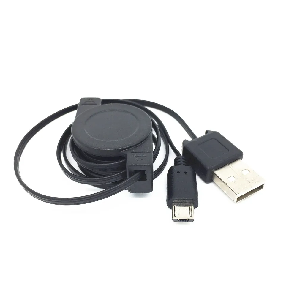 Выдвижной Micro USB кабель для синхронизации данных и зарядки Samsung Galaxy Note Ii I699 I889 I939D