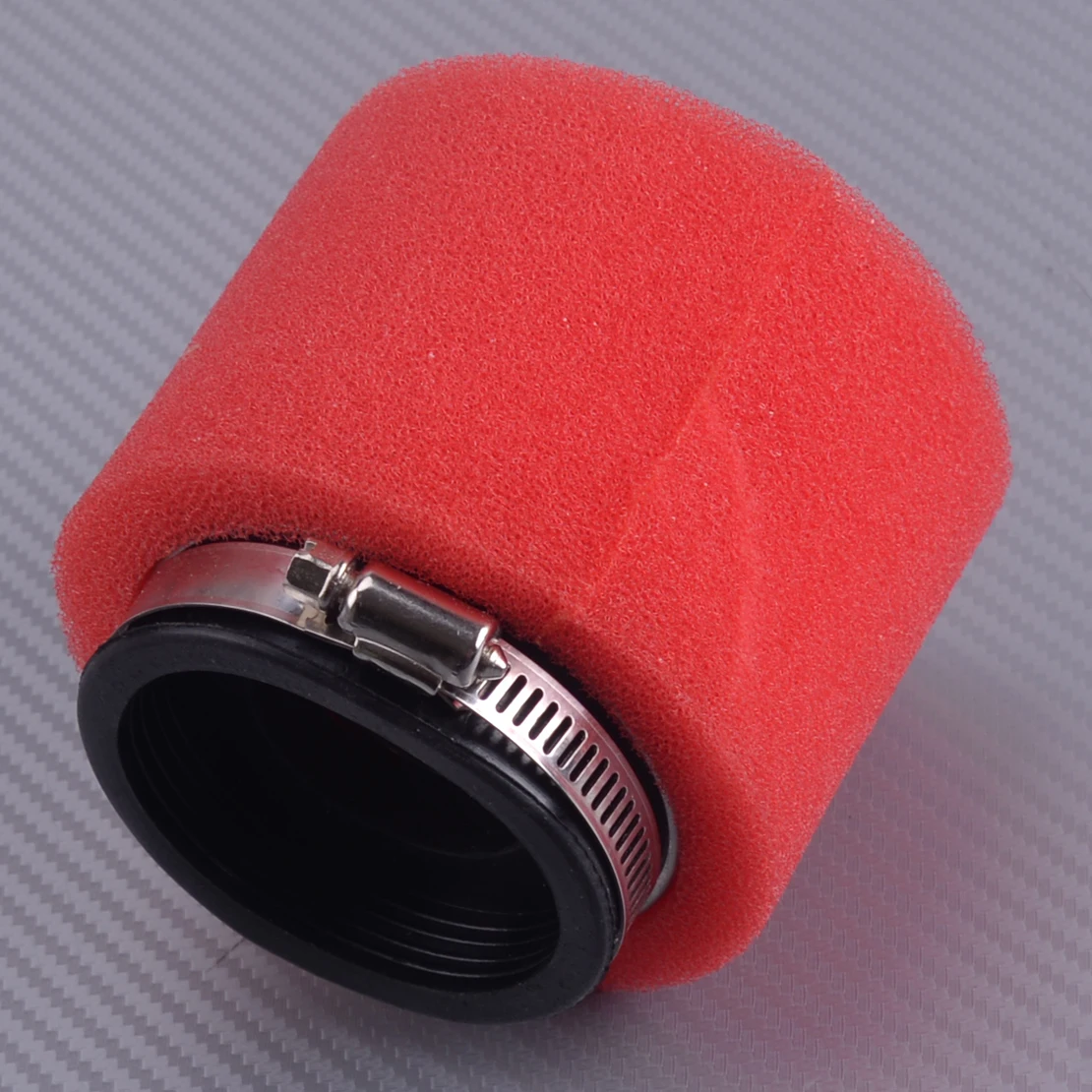 

beler Motorcycle 58mm Double Foam Straight Air Filter Sponge Cleaner Fit for ATV Quad Mini Dirt Bike Scooter