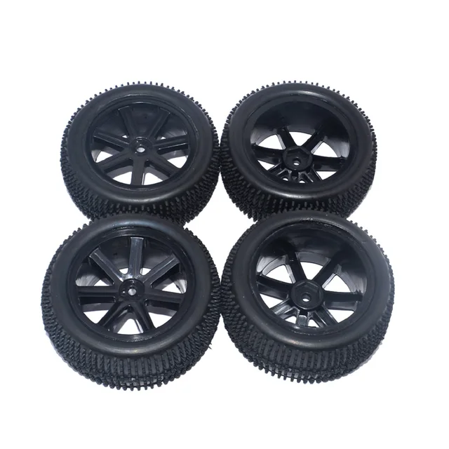 Special Offers 1/10 Racing Car Buggy 12mm Hub Wheels and Tires 4 Pieces for HSP HPI Redcat