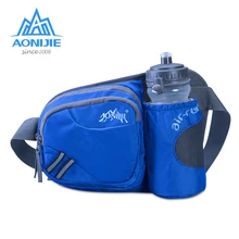 AONIJIE Men Women Running Belt Waist Running Bag Multifunctional Outdoor Sports Camping Hiking Kettle Waist Pack Phone Pack tuban multifunctional summer running sports waist bag
