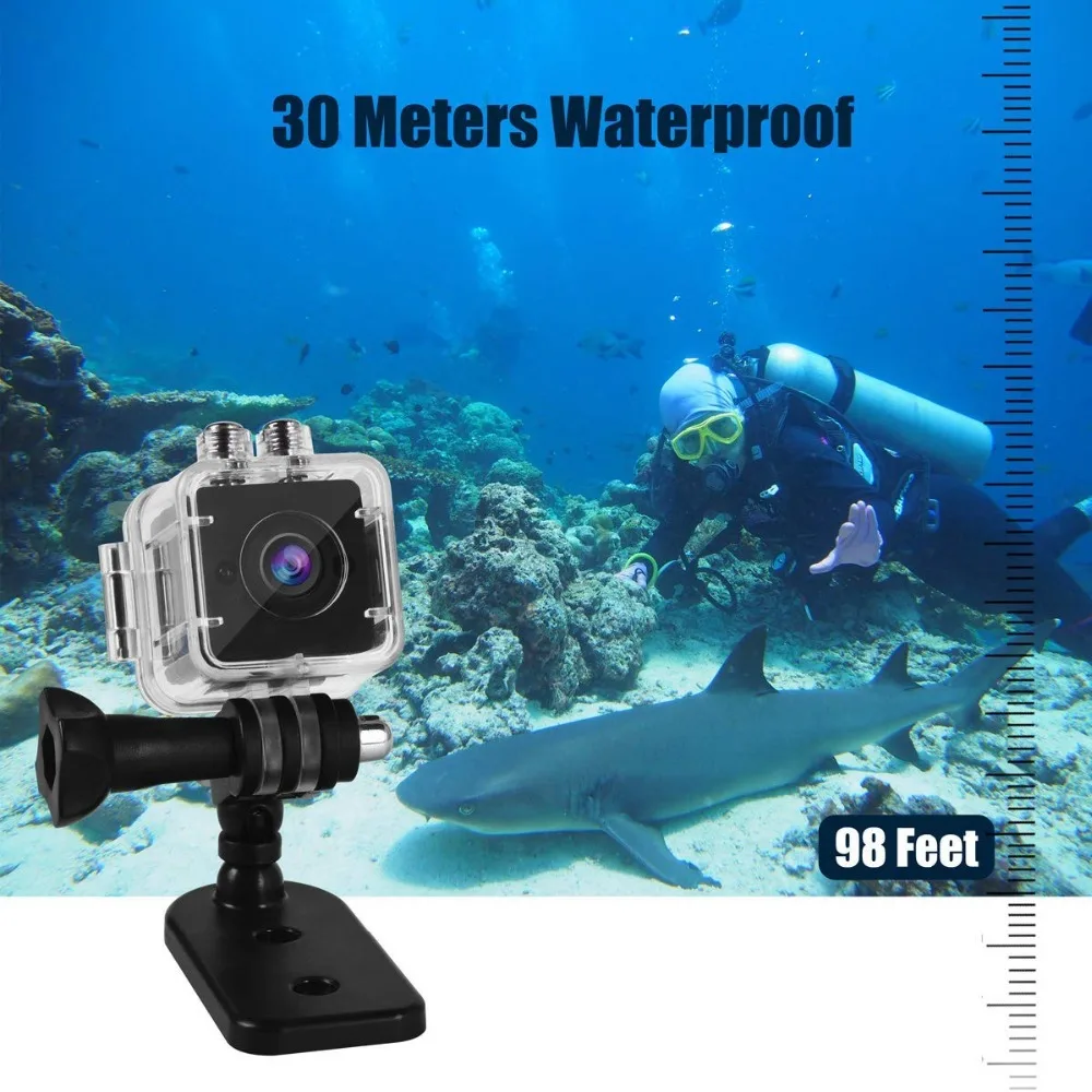 TYIYEWH SQ12 DV 1080P HD мини камера USB аккумулятор видеорегистратор водонепроницаемая
