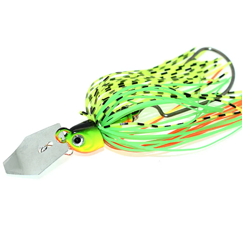 1PCS spinnerbait Fishing Lure with hook Buzzbait Wobbler Chatter Bait