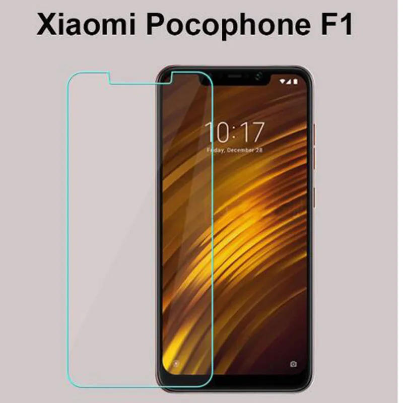 9H 2.5D 0 26 мм закаленное стекло для Xiaomi Pocophone F1 Mi Max 2 3 Защитное экрана защитная пленка