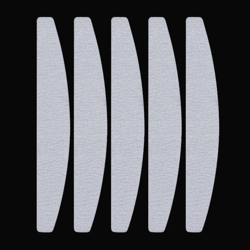 

5 Pcs Half-moon Shape Nail Sanding File Buffing Tool Set Double-sided Stick Manicure Nail Tool Kit