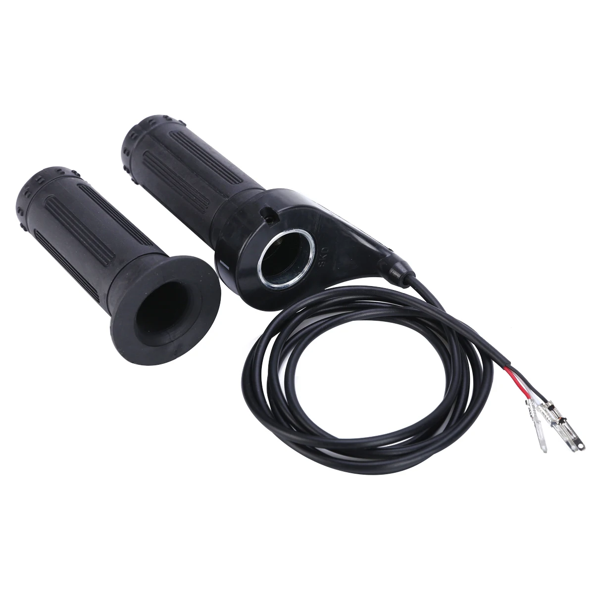 1 Pair 24V-48V 3 Wire Twist Throttle Hang shape Grip Durable 7/8" Handlebar For Electirc Scooter Bike Accessories
