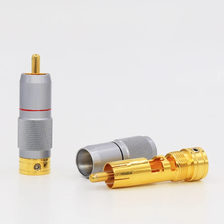 Высокопроизводительные Позолоченные Аудиоразъемы RCA VR003G RCA|connector rca|connectors goldconnector