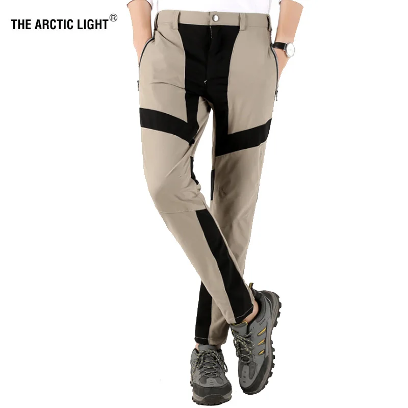 El Ártico luz pantalones para los hombres de verano impermeable al aire libre de secado rápido pantalones de Trekking de pesca pantalones de escalada El Ártico luz pantalones para los hombres de verano impermeable al aire libre de secado rápido pantalones de Trekking de pesca pantalones de escalada