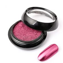 Dmoley металлический зеркальный блеск для ногтей, порошок для дизайна ногтей, голографический акриловый блеск, мерцающий пыль, красное золото, маникюр, дизайн ногтей, блеск