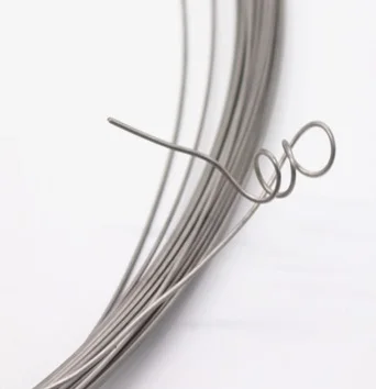 

0.1MM--5MM, 1KG, 304 rigid stainless steel wire, Single elevator lofting line, feels more hard, bright and rustproof