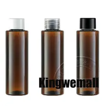 300 шт./лот 100 мл Пластик ПЭТ Браун Лосьон бутылка Избегайте свет вода Бутылочки