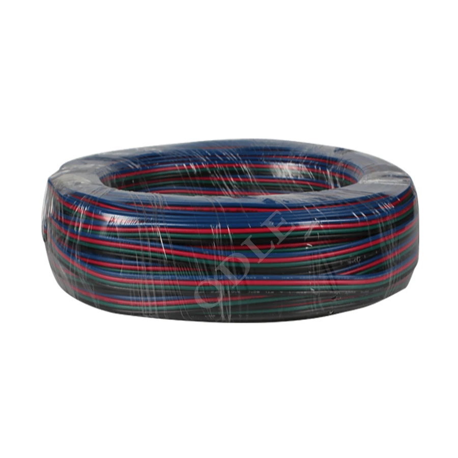Купить 1 м 2 м 5 м 20 м rgb 4pin провода для фуршета из светодиодов rgb ...