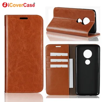 

Luxury genuine Leather Flip Coque Cases For Motorola Moto E5 Plus Case Cover Wallet Mobile Fundas Hoesjes For MotoE5 E5Plus Etui