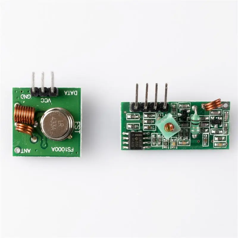 Купить 1шт 433 МГц rf передатчик и приемник kit для проекта arduino в ...