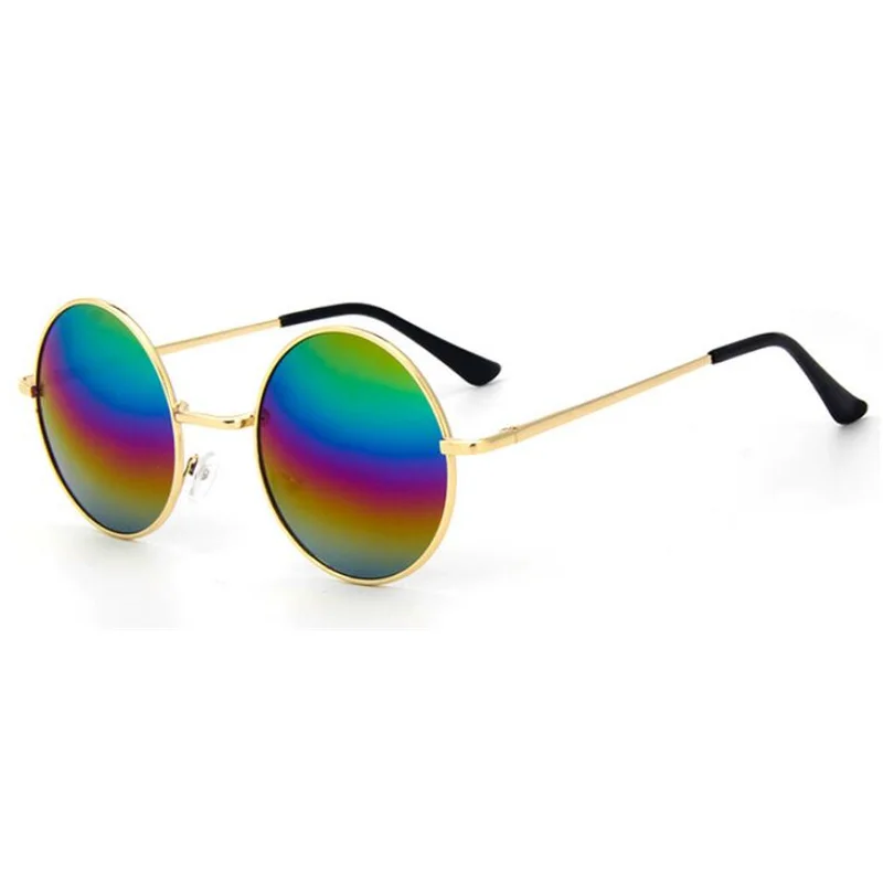 Солнцезащитные очки с круглой металлической оправой в стиле ретро|fashion sun glasses|sun