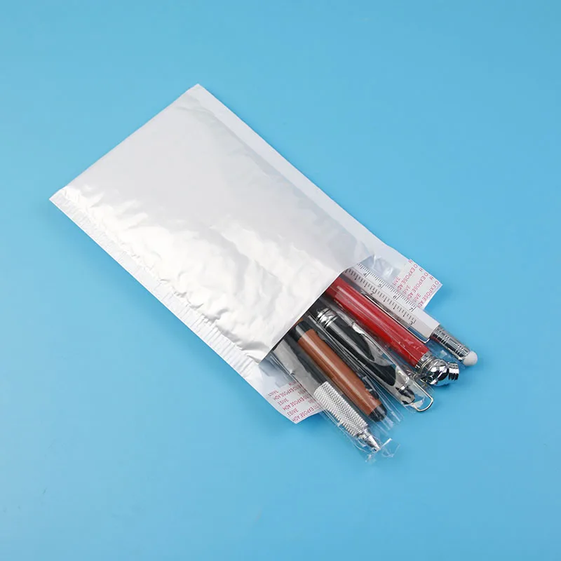 10 шт. белый 11*15+ 4 см водонепроницаемый солнцезащитный крем экспресс- пузырьковый конверт для почты конверты с мягким вкладышем почтовый пакет