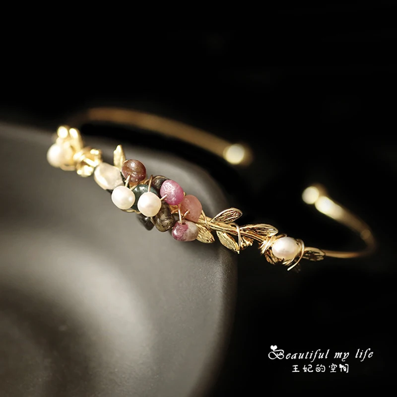 

Natural Fresh Water Pearl Adjustable Bracelet & Bangle For Women Shell Flower Bracelets Jewellery Bileklik Bayan