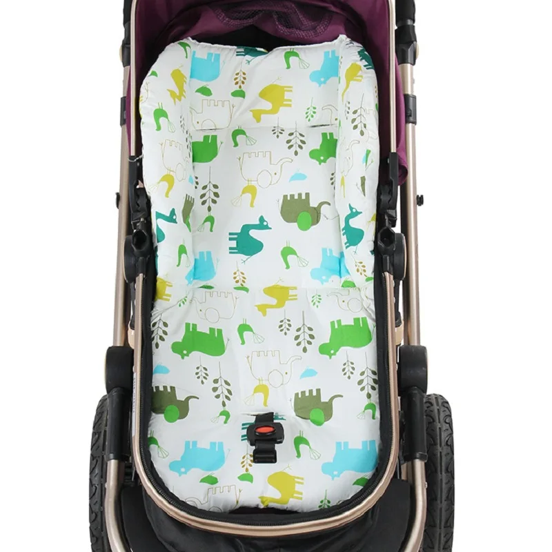 Новая детская подушка для сиденья автомобиля, матрас для коляски, подушка для сиденья коляски, толстый коврик из хлопка, защитный аксессуар для детской коляски