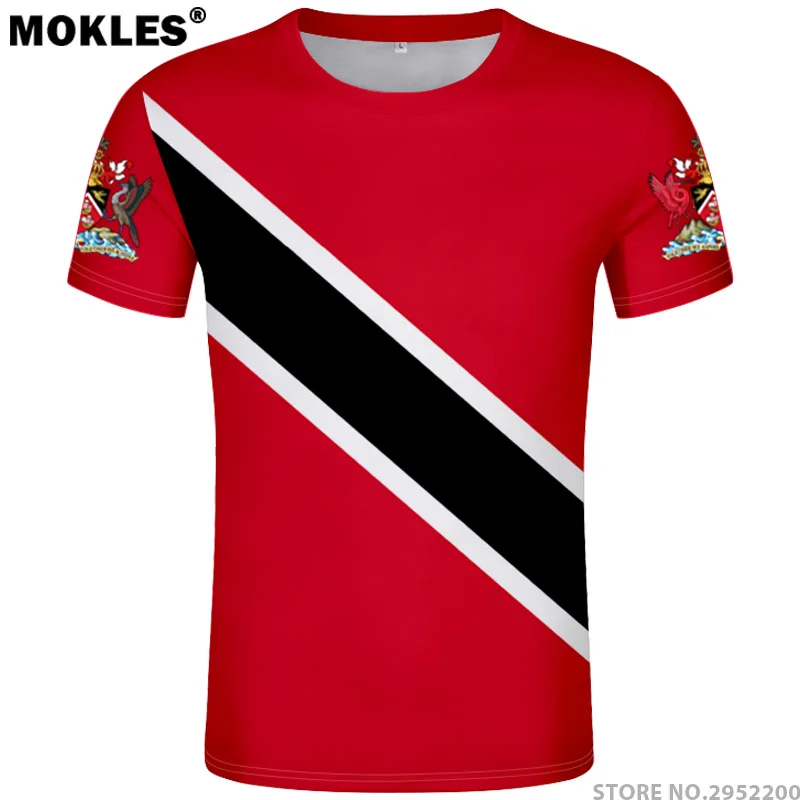TRINIDAD AND TOBAGO t shirt diy free custom made name number tto T