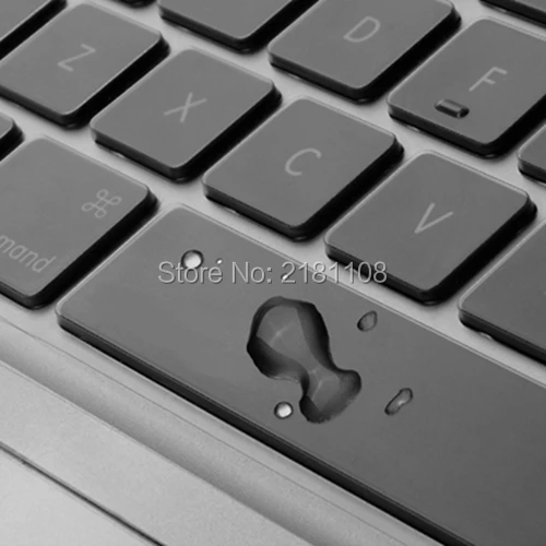 Версия для США прозрачный чехол клавиатуры из ТПУ нового Macbook Pro 11 12 13 15 Retina A1278 A1398