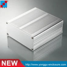 aluminum extruded project enclosure anodized aluminum pcb box YGK-022 97*40*120mm 1 piece 40 50 200mm black powder coating aluminum amplifier enclosure extruded box szomk aluminum case gps control enclosure