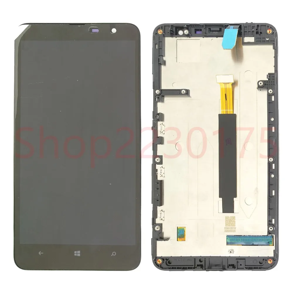 

For Nokia Lumia 1320 RM-996 LCD Display Touch Screen Digitizer Assembly Frame Replacement Parts
