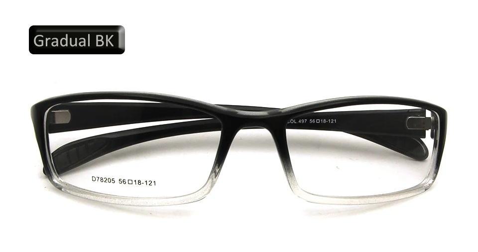SORBERN спортивные TR90 пластиковые титановые очки, оптические очки, оправа для мужчин, оправы для очков, очки для женщин, очки для глаз - Цвет оправы: eyewear gradual bk