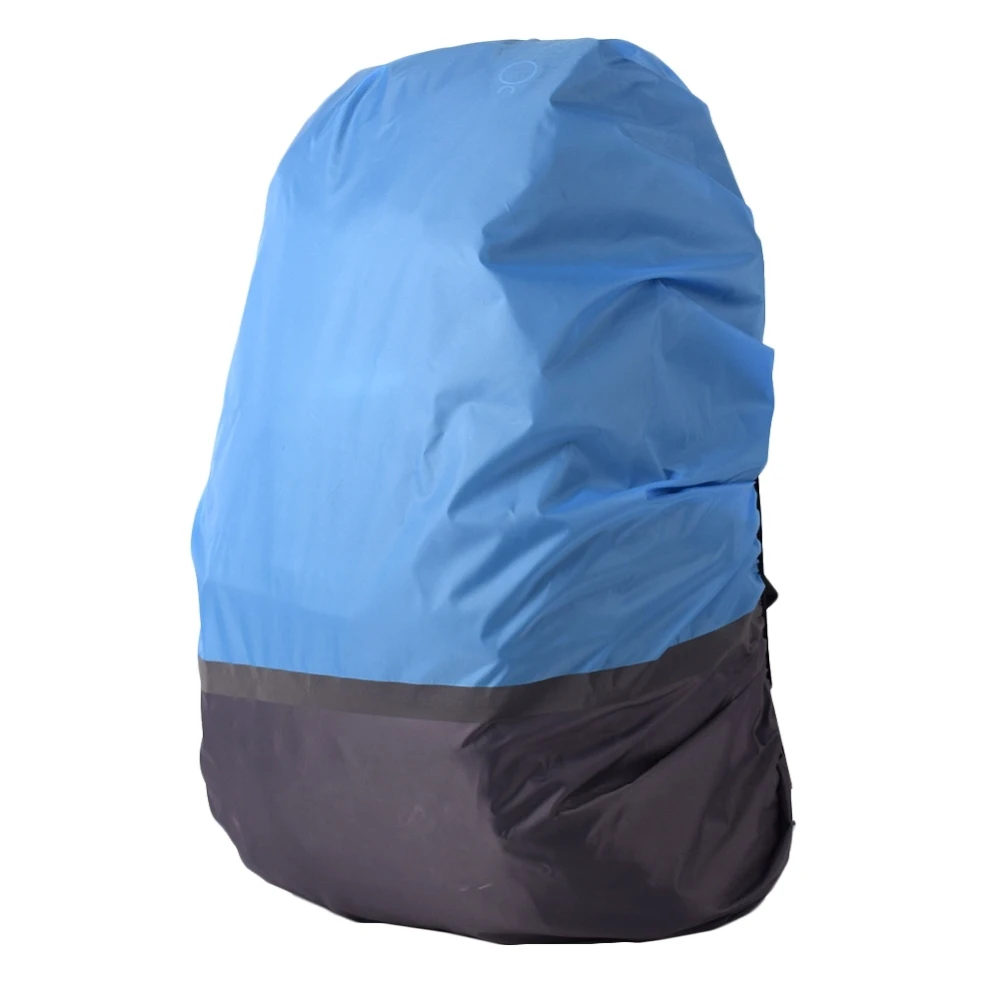 Рюкзак дождевик светоотражающий водонепроницаемый чехол для Сумки Открытый Отдых Путешествия непромокаемые пылезащитные Чехлы для рюкзаков - Цвет: Белый