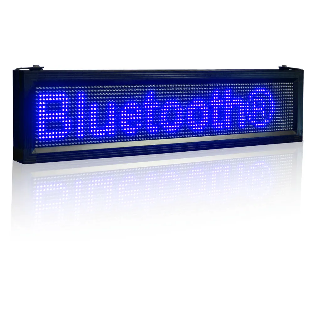 Blue P10 Outdoor Led Advertising Display Board Remote Bluetooth Can Programming Can Run Android Scrolling Text Messages P10 Led Board Padboard Motherboard Aliexpress