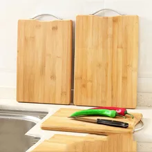 Кухонная разделочная доска из бамбука толстый хлопковый деревянный нож доска разделочная доска 3