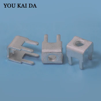 

K14 Welding Terminal PCB-8 M4 U Shape Circuit Boards Bench Terminal 100pcs