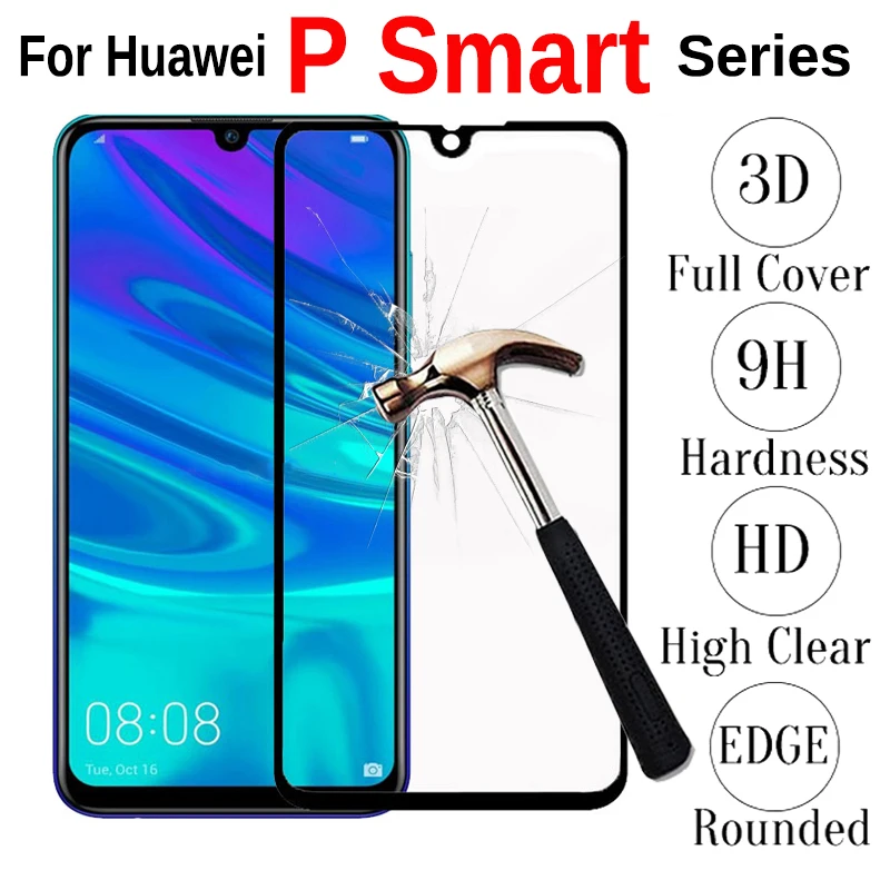 2 шт./лот, Защитное стекло для huawei P Smart, закаленное стекло для huawei P Smart, защитная пленка для экрана Psmart FIG-LX1