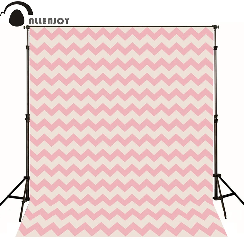 

Allenjoy photography backdrops pink seamless pattern chevron polygonal wallpaper newborn cute backgrounds for photo studio