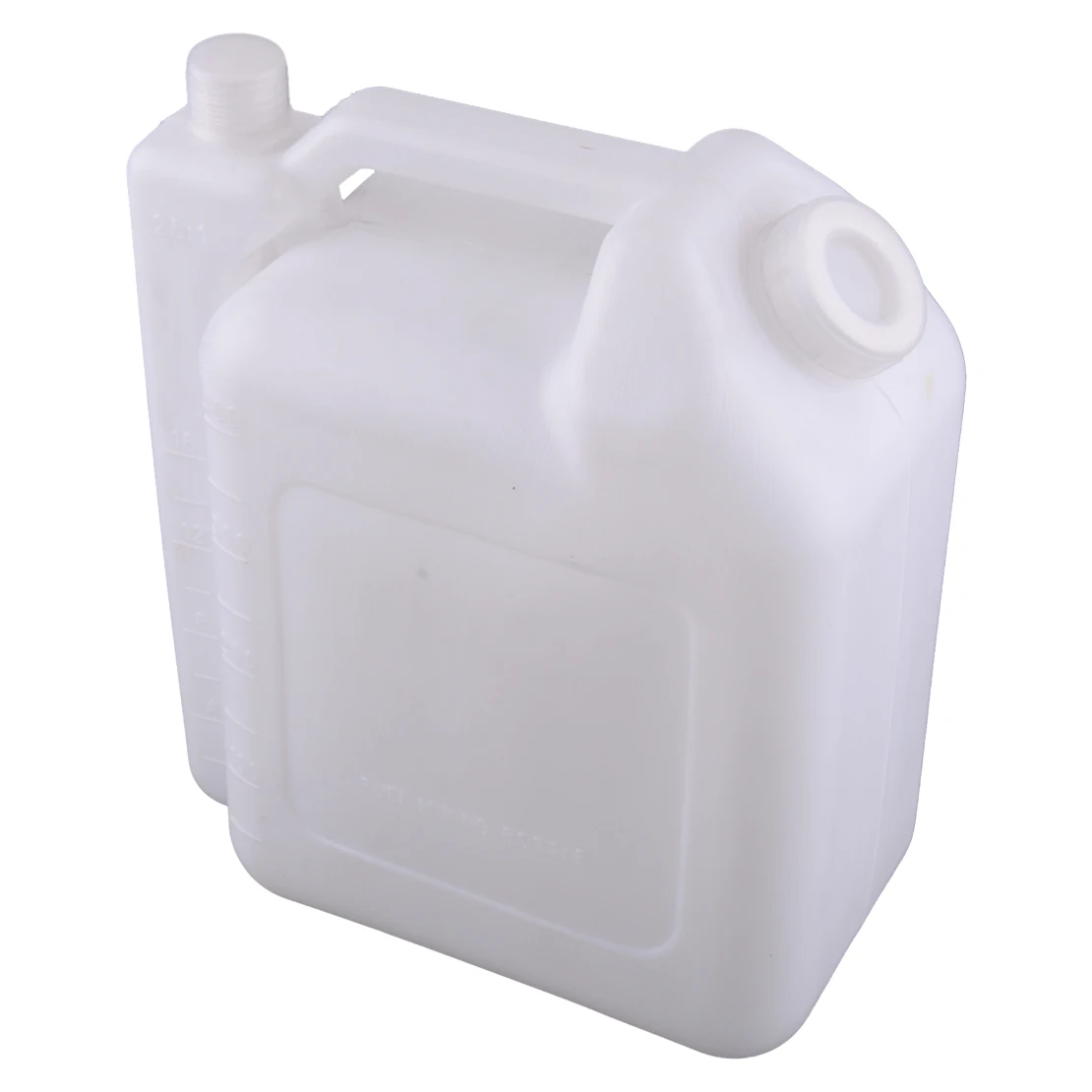 

4L White Portable 2 Stroke Oil Petrol Fuel Mixing Bottle Tank Container For 25:1 20:1 Chainsaw Strimmer Trimmer Brushcutter