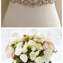 AYiCuthia горячая Распродажа элегантные и красивые свадебные пояса и свадебный букет для брак ED1