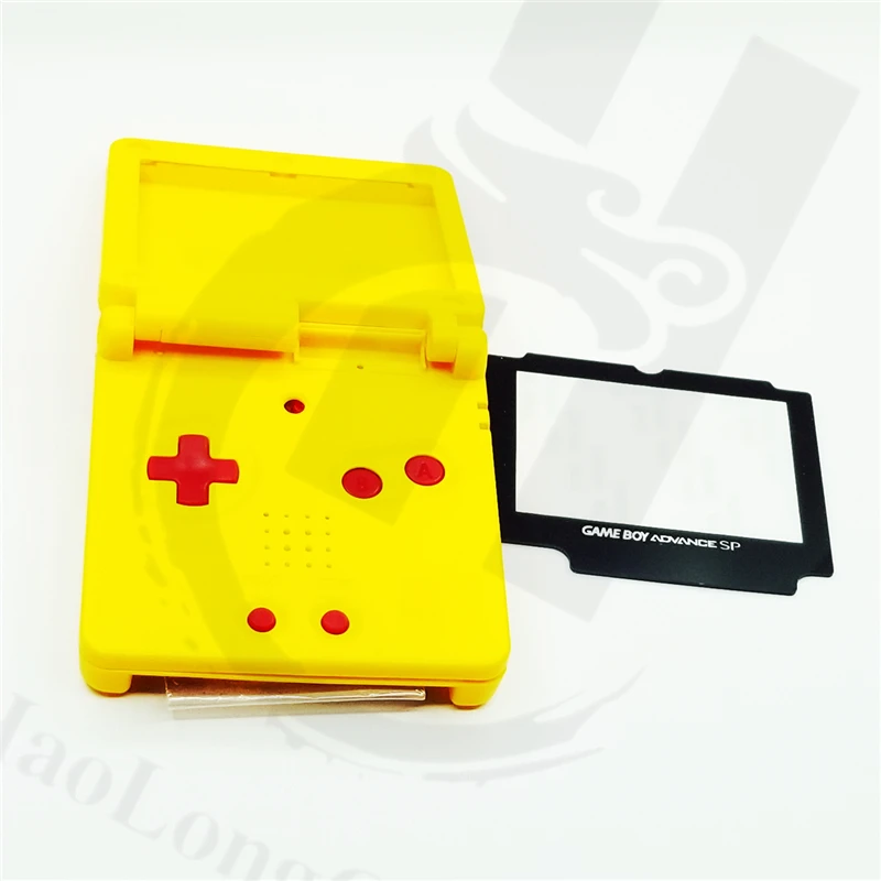 DIY Game Accessories For GameBoy Advance SP For GBA SP shell Housing Case Cover cartoon Edition Replacement Shell screen button