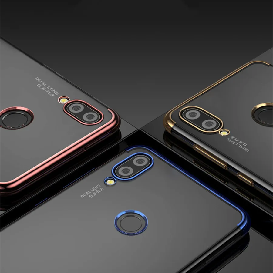 Для Huawei Mate 10 Pro Чехол P8 Lite 2017 P20 P9 P10 прозрачный силиконовый чехол для Honor 9 V10