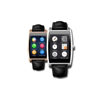 

high quality1.61 inch Gold Silver color waterproof IP67 Wristwatch Bluetooth Watch with Heart Rate Monitor Sleep Monitor