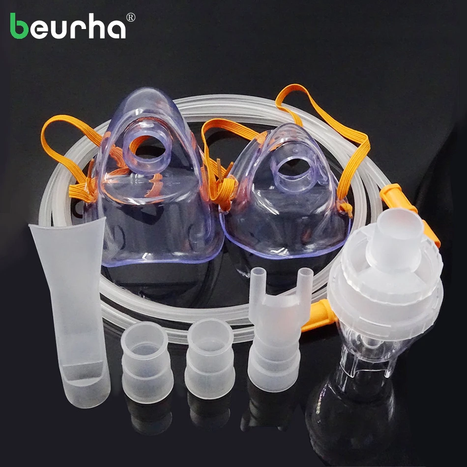 

Disposable face shield medicine cup nebulizer conduit Child Adult oxygen mask Health Care inhale Parts Accessary Atomized Spray